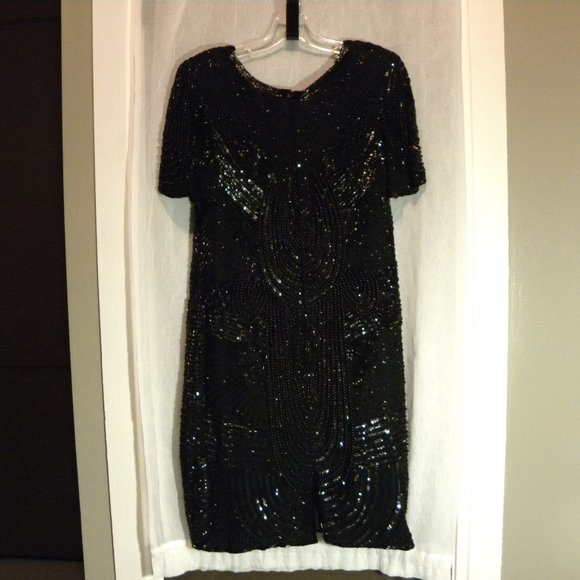 Tan-Chho Dresses & Skirts - Tan-Chho Little Black Beaded/Sequence PARTY Dress  EP1721V